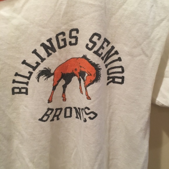 Vintage 60s 70s champion ringer tee s - Picture 2 of 3